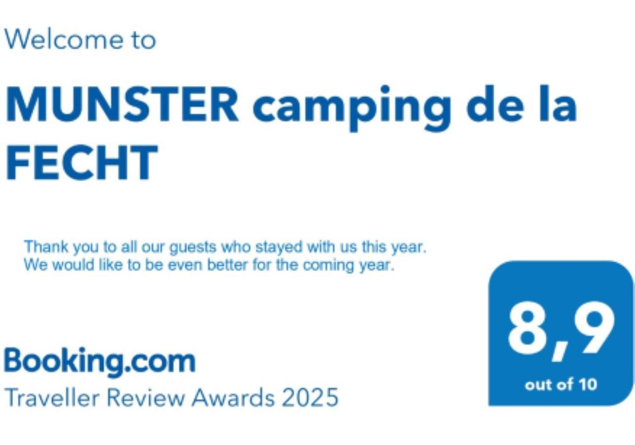 Munster Camping De La Fecht Экстерьер фото